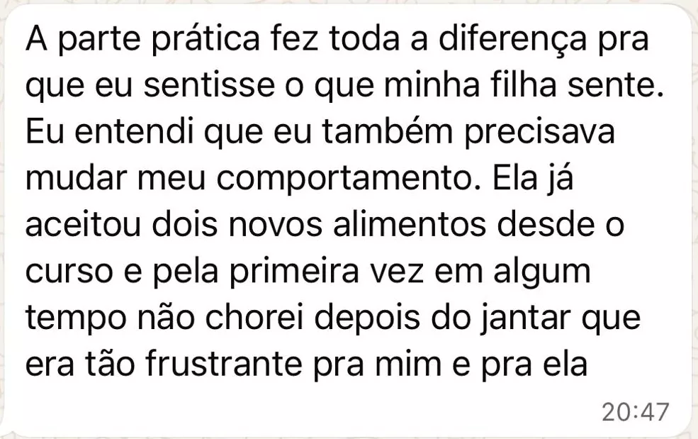 Depoimento real de mãe 2
