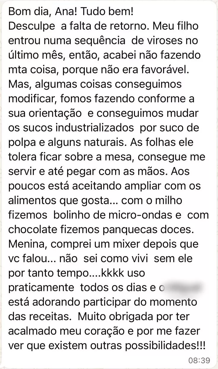 Depoimento real de mãe 3